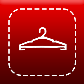 لوگو دسته بندی چوبکار فی فکت FeeFact Clothe Hanger Category Logo