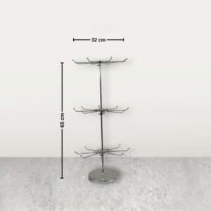 استند رومیزی 3 طبقه کروم